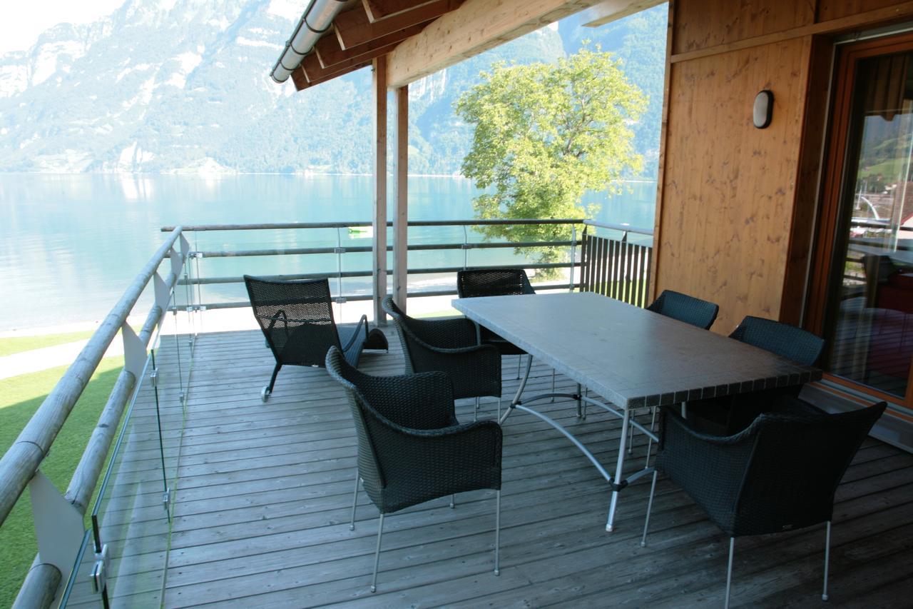 Resort Walensee Appartements Unterterzen Exterior foto